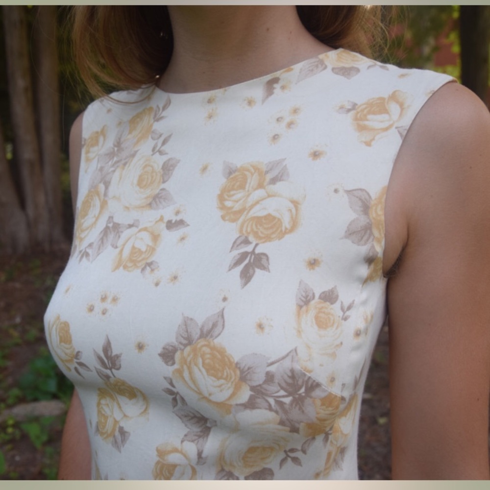 Rayon mini dress